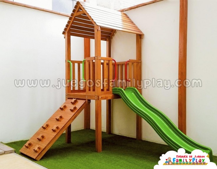 juegos de parque de madera para niños